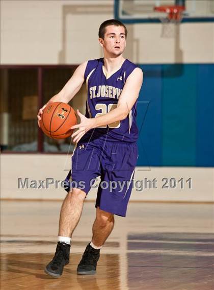 Thumbnail 1 in St. Joseph  vs Holy Name Central Catholic (Catholic School Showcase) photogallery.