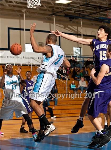 Thumbnail 1 in St. Joseph  vs Holy Name Central Catholic (Catholic School Showcase) photogallery.