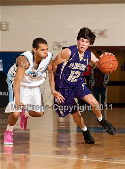 Thumbnail 1 in St. Joseph  vs Holy Name Central Catholic (Catholic School Showcase) photogallery.