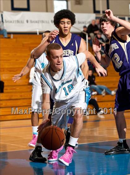 Thumbnail 3 in St. Joseph  vs Holy Name Central Catholic (Catholic School Showcase) photogallery.