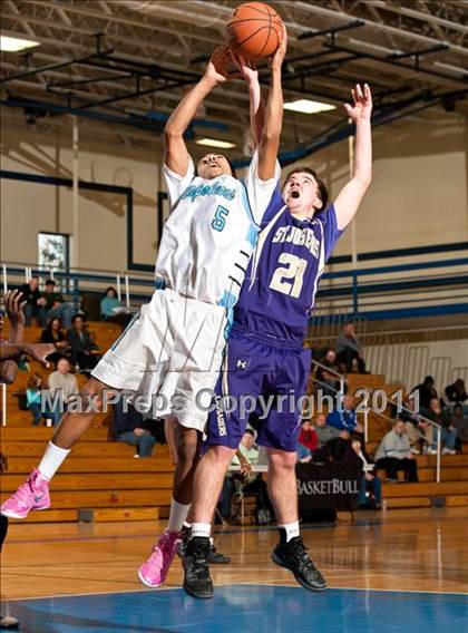 Thumbnail 1 in St. Joseph  vs Holy Name Central Catholic (Catholic School Showcase) photogallery.