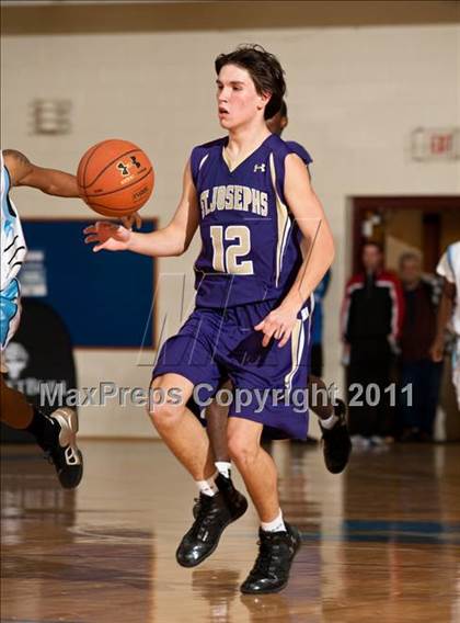 Thumbnail 2 in St. Joseph  vs Holy Name Central Catholic (Catholic School Showcase) photogallery.