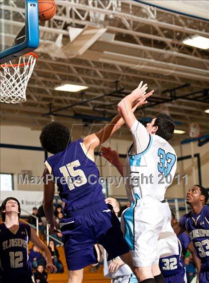 Thumbnail 1 in St. Joseph  vs Holy Name Central Catholic (Catholic School Showcase) photogallery.
