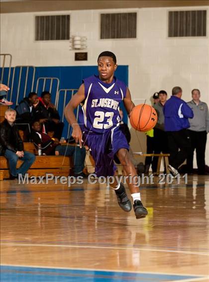 Thumbnail 1 in St. Joseph  vs Holy Name Central Catholic (Catholic School Showcase) photogallery.