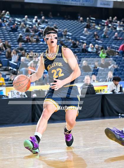Thumbnail 1 in Bellevue vs. Timberline (WIAA Round of 12) photogallery.