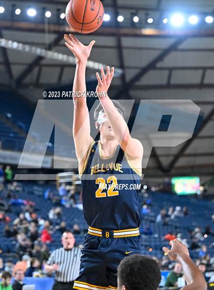 Thumbnail 2 in Bellevue vs. Timberline (WIAA Round of 12) photogallery.