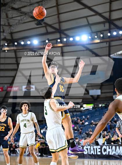 Thumbnail 2 in Bellevue vs. Timberline (WIAA Round of 12) photogallery.