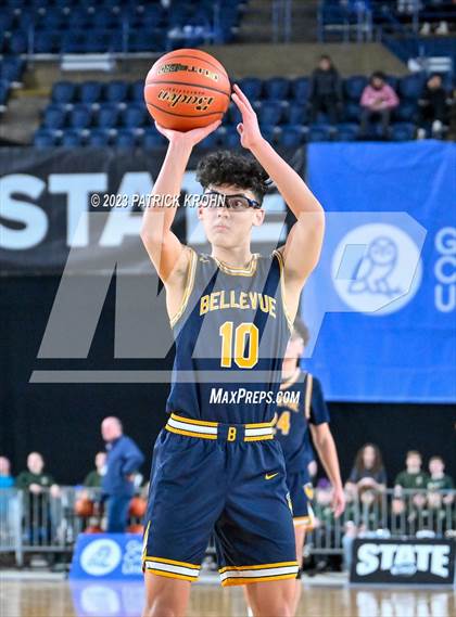 Thumbnail 3 in Bellevue vs. Timberline (WIAA Round of 12) photogallery.