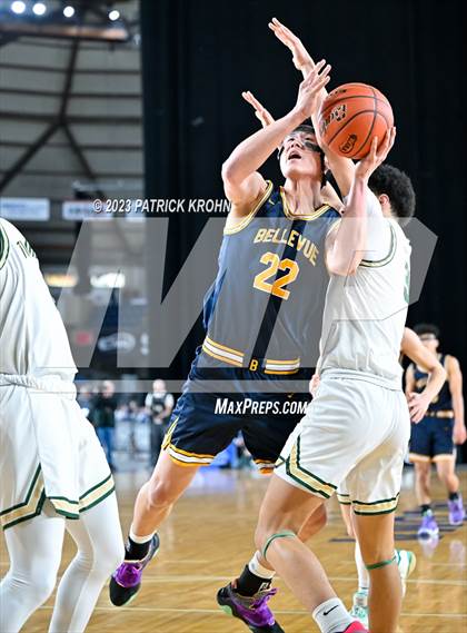 Thumbnail 3 in Bellevue vs. Timberline (WIAA Round of 12) photogallery.