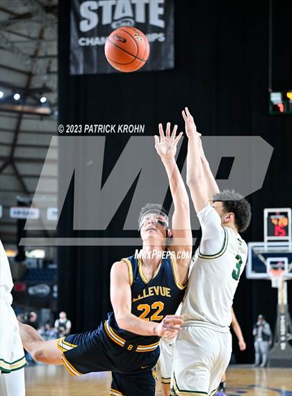 Thumbnail 1 in Bellevue vs. Timberline (WIAA Round of 12) photogallery.