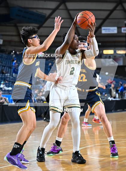 Thumbnail 2 in Bellevue vs. Timberline (WIAA Round of 12) photogallery.