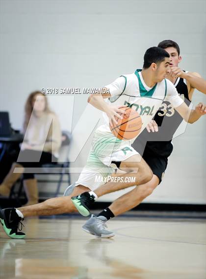 Thumbnail 1 in Calabasas vs Royal (4th Annual West Valley Thanksgiving Tip-Off Classic) photogallery.