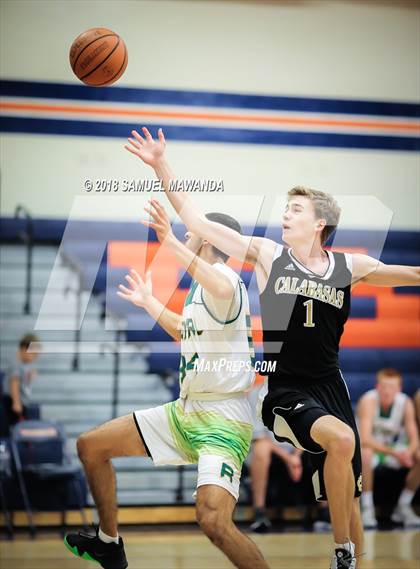 Thumbnail 3 in Calabasas vs Royal (4th Annual West Valley Thanksgiving Tip-Off Classic) photogallery.