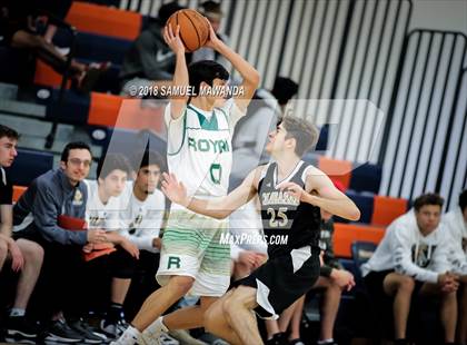 Thumbnail 2 in Calabasas vs Royal (4th Annual West Valley Thanksgiving Tip-Off Classic) photogallery.