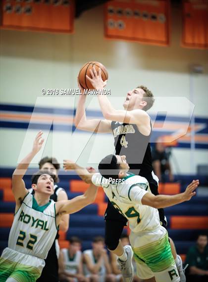 Thumbnail 3 in Calabasas vs Royal (4th Annual West Valley Thanksgiving Tip-Off Classic) photogallery.