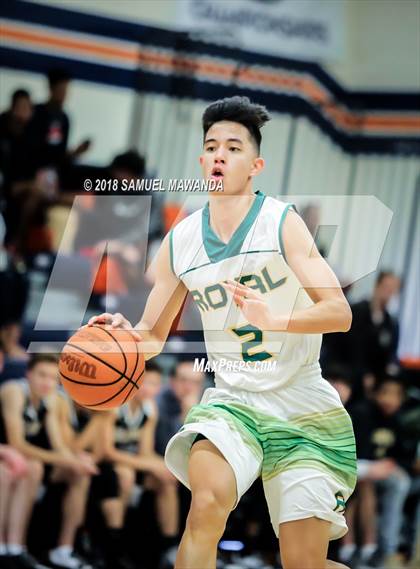Thumbnail 1 in Calabasas vs Royal (4th Annual West Valley Thanksgiving Tip-Off Classic) photogallery.