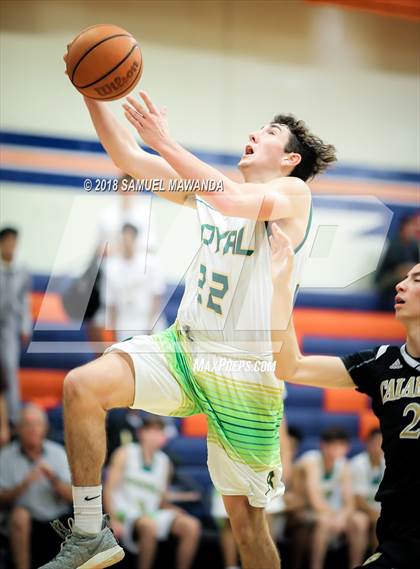 Thumbnail 2 in Calabasas vs Royal (4th Annual West Valley Thanksgiving Tip-Off Classic) photogallery.