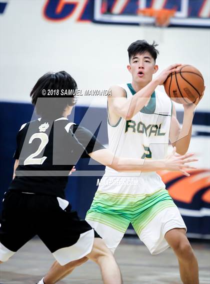 Thumbnail 1 in Calabasas vs Royal (4th Annual West Valley Thanksgiving Tip-Off Classic) photogallery.