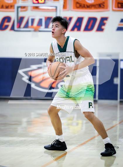 Thumbnail 1 in Calabasas vs Royal (4th Annual West Valley Thanksgiving Tip-Off Classic) photogallery.