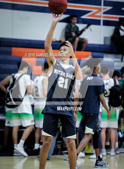 Thumbnail 1 in Calabasas vs Royal (4th Annual West Valley Thanksgiving Tip-Off Classic) photogallery.