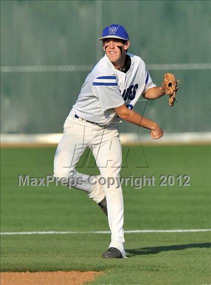 Thumbnail 3 in Wolfe City vs. Trenton (UIL 1A Region 2 Quarterfinal Playoff) photogallery.