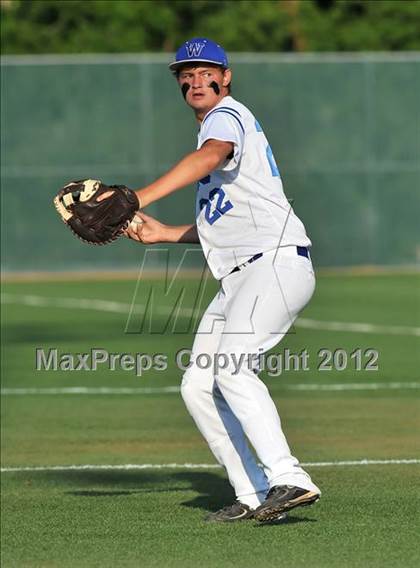 Thumbnail 2 in Wolfe City vs. Trenton (UIL 1A Region 2 Quarterfinal Playoff) photogallery.