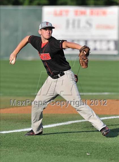 Thumbnail 1 in Wolfe City vs. Trenton (UIL 1A Region 2 Quarterfinal Playoff) photogallery.