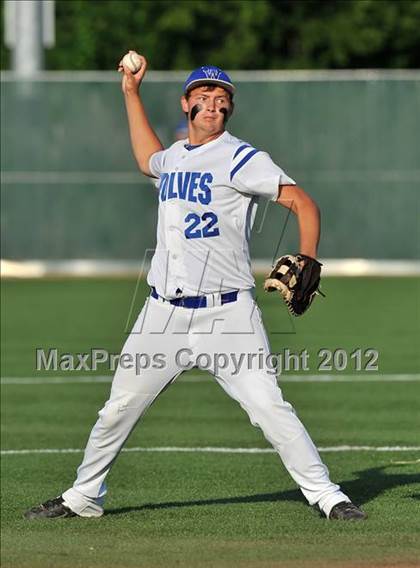 Thumbnail 3 in Wolfe City vs. Trenton (UIL 1A Region 2 Quarterfinal Playoff) photogallery.