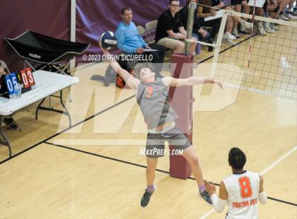 Thumbnail 2 in Poston Butte vs. Eastmark (Epic Tourneys Volleyball Invite) photogallery.