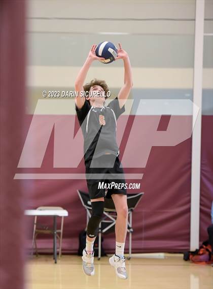 Thumbnail 2 in Poston Butte vs. Eastmark (Epic Tourneys Volleyball Invite) photogallery.