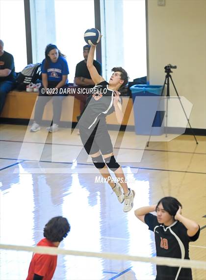 Thumbnail 1 in Poston Butte vs. Eastmark (Epic Tourneys Volleyball Invite) photogallery.