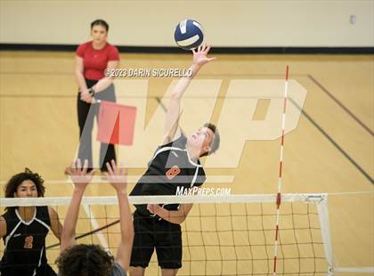 Thumbnail 1 in Poston Butte vs. Eastmark (Epic Tourneys Volleyball Invite) photogallery.