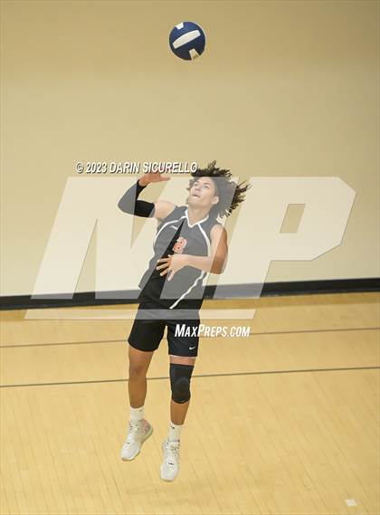 Thumbnail 3 in Poston Butte vs. Eastmark (Epic Tourneys Volleyball Invite) photogallery.