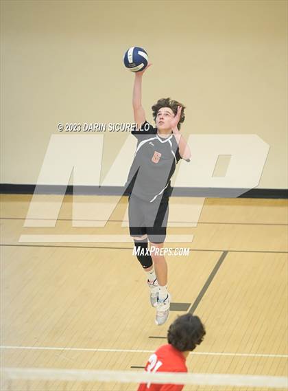 Thumbnail 2 in Poston Butte vs. Eastmark (Epic Tourneys Volleyball Invite) photogallery.
