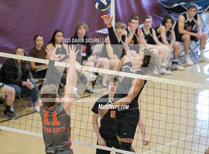 Thumbnail 2 in Poston Butte vs. Eastmark (Epic Tourneys Volleyball Invite) photogallery.