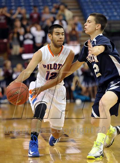 Thumbnail 3 in Horizon vs. St. Joseph Notre Dame (CIF State D5 Final) photogallery.