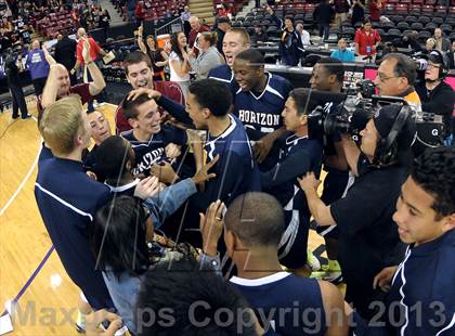 Thumbnail 1 in Horizon vs. St. Joseph Notre Dame (CIF State D5 Final) photogallery.