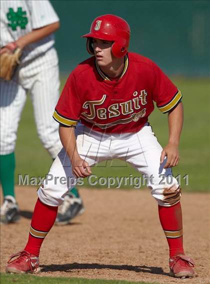Thumbnail 1 in St. Mary's vs. Jesuit (CIF SJS D1 Final - Game 2) photogallery.