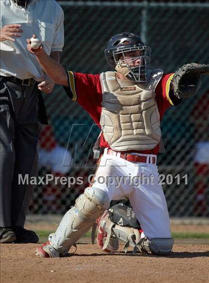 Thumbnail 3 in St. Mary's vs. Jesuit (CIF SJS D1 Final - Game 2) photogallery.