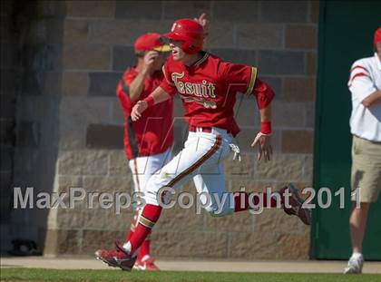 Thumbnail 2 in St. Mary's vs. Jesuit (CIF SJS D1 Final - Game 2) photogallery.
