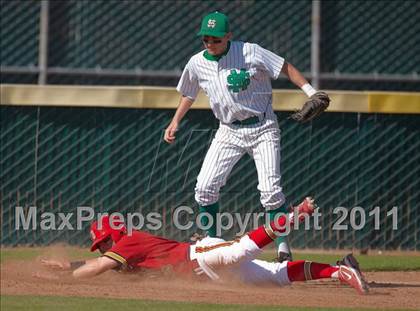 Thumbnail 2 in St. Mary's vs. Jesuit (CIF SJS D1 Final - Game 2) photogallery.