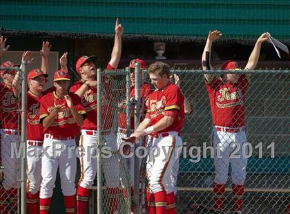 Thumbnail 1 in St. Mary's vs. Jesuit (CIF SJS D1 Final - Game 2) photogallery.