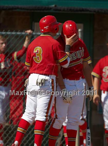 Thumbnail 1 in St. Mary's vs. Jesuit (CIF SJS D1 Final - Game 2) photogallery.