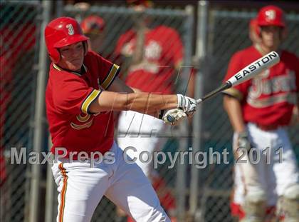 Thumbnail 2 in St. Mary's vs. Jesuit (CIF SJS D1 Final - Game 2) photogallery.