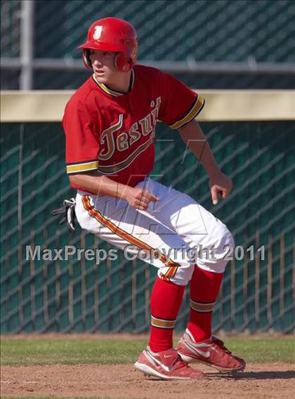 Thumbnail 1 in St. Mary's vs. Jesuit (CIF SJS D1 Final - Game 2) photogallery.