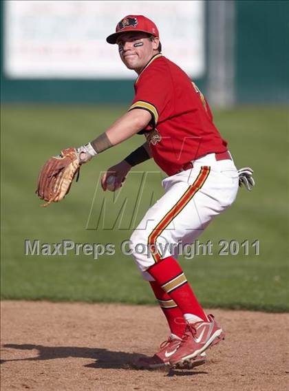 Thumbnail 1 in St. Mary's vs. Jesuit (CIF SJS D1 Final - Game 2) photogallery.