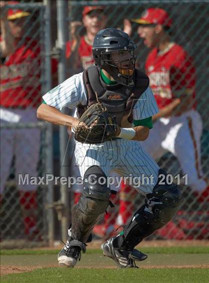 Thumbnail 2 in St. Mary's vs. Jesuit (CIF SJS D1 Final - Game 2) photogallery.