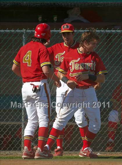 Thumbnail 2 in St. Mary's vs. Jesuit (CIF SJS D1 Final - Game 2) photogallery.
