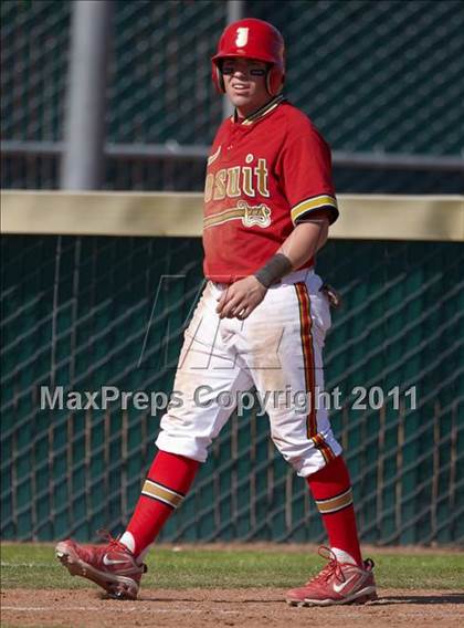Thumbnail 3 in St. Mary's vs. Jesuit (CIF SJS D1 Final - Game 2) photogallery.