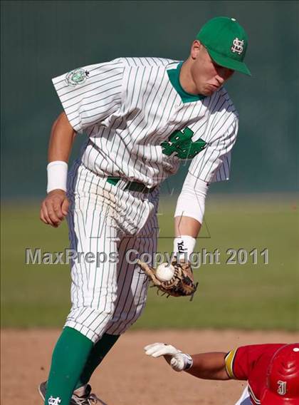 Thumbnail 3 in St. Mary's vs. Jesuit (CIF SJS D1 Final - Game 2) photogallery.